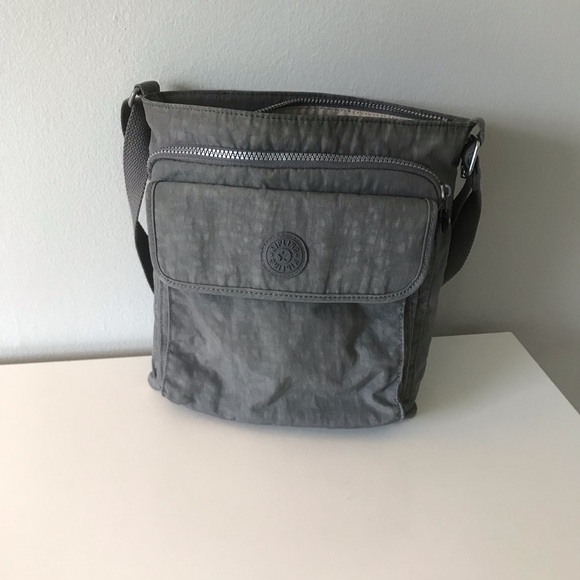 Kipling Handbags - Kipling Charcoal Crossbody Bag